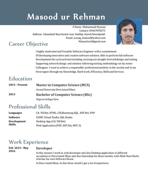 Php developer job description | PPT