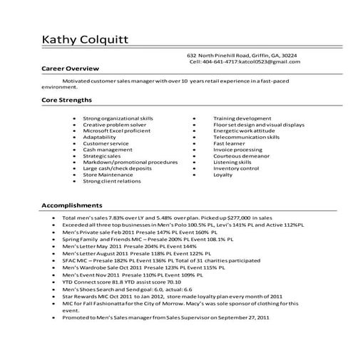 Kathy Colquitt-Resume-2012