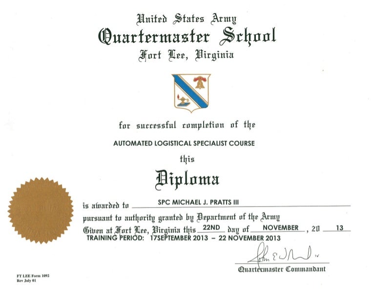 army 92a mos ait