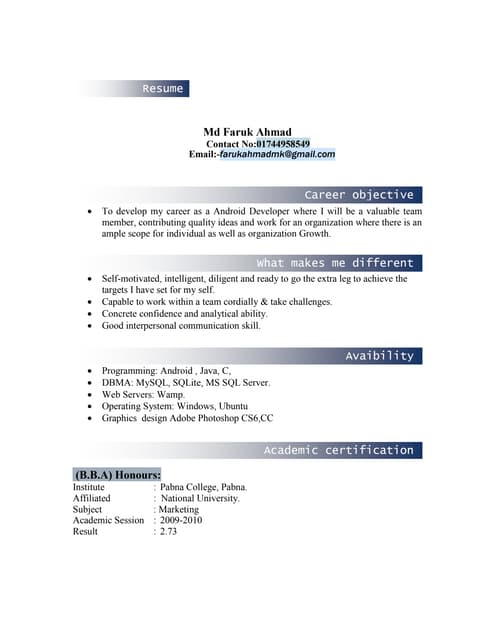 CV WITH EXP. SCANNED PIC & SIGNATURE FINAL.. | PDF