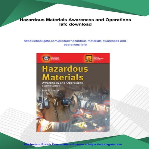 Hazardous Materials Awareness and Operations Iafc | PDF