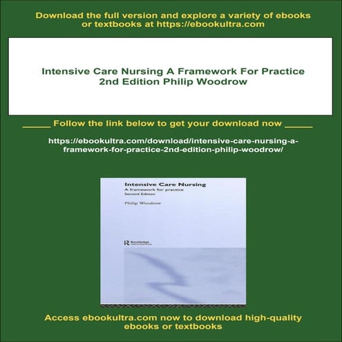 Intensive Care Nursing A Framework For Practice 2nd Edition Philip ...