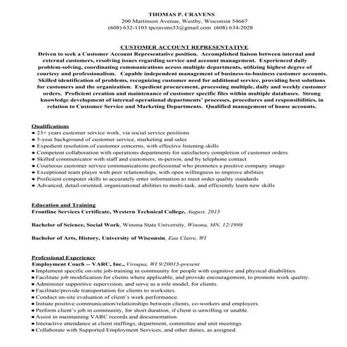 CV Template | DOC