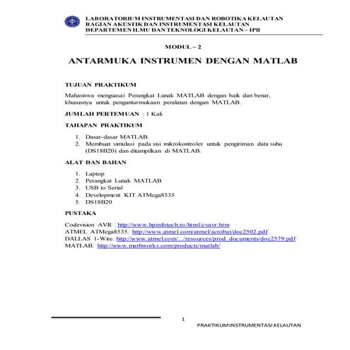 76998806 antarmuka-instrumen-dengan-matlab