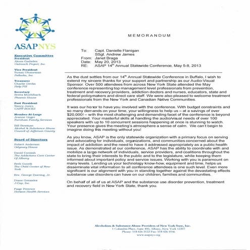 Recommendation Letter from NAMI ACS | PDF