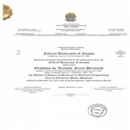 Master's Diploma