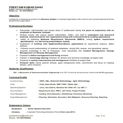 Preetam_Resume_Business Analyst
