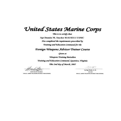 CMT CERT | DOCX