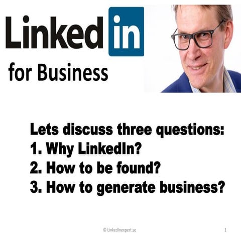 Linkedin for business 151102
