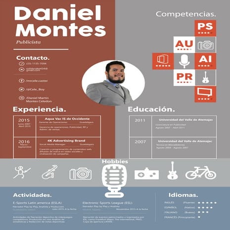 CV Daniel Montes | PDF