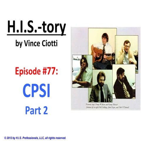 77. cpsi part 2