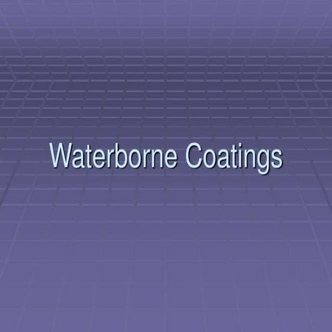 environment and future aspect of coatings