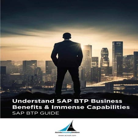 Presentation on SAP BTP – SAP BUILD PROCESS AUTOMATION By Anurag ...