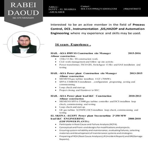 Raafat_CV | DOC