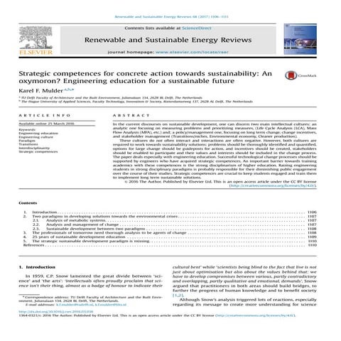 Renewable & Sustainable Energy Reviews