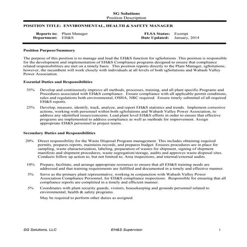 Ehs Manager 2013 Doc