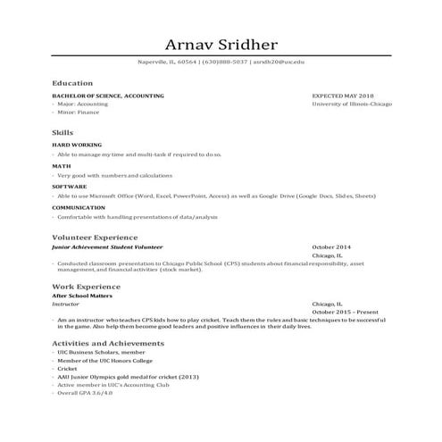 Arnav Resume Updated