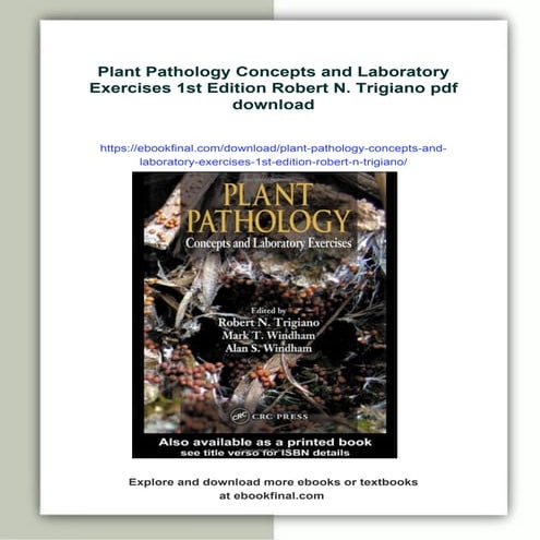 Plant Pathology 3rd Edition R. S. Mehrotra | PDF