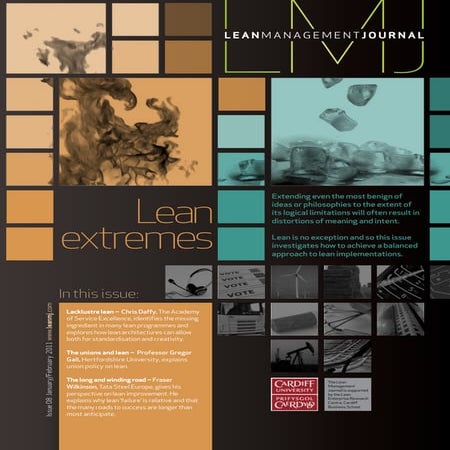 Lean Management Journal Tata Business Excellence Model