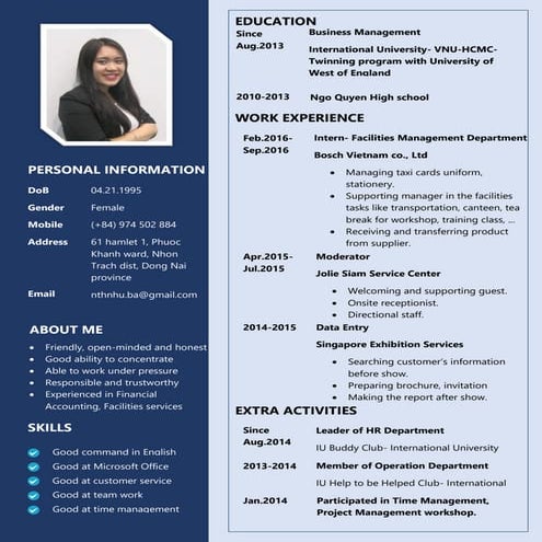 Demo CV | PDF