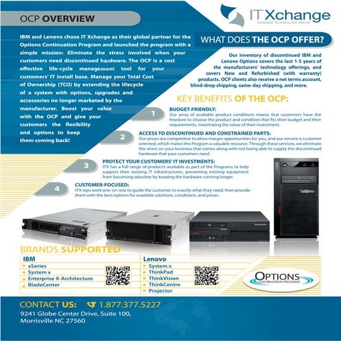 OCP benefits (2015) US office