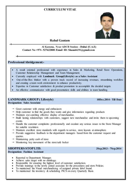 Rahul Gautam CV