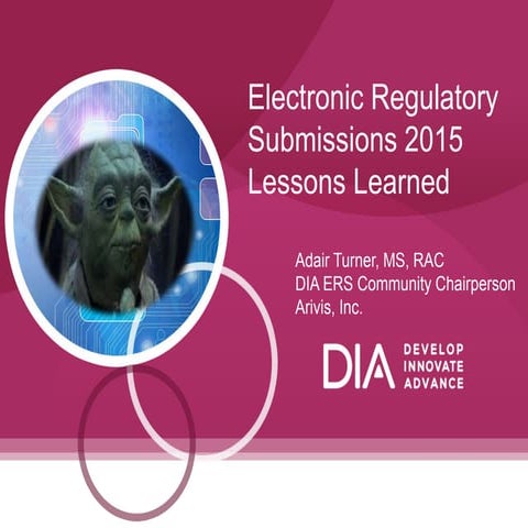 DIA_2016_Turner_ERS 2015 Lessons Learned 2.9.16