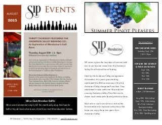 Aug - Pinot Noir Club