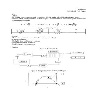 Heat Transfer Final Project, Peden