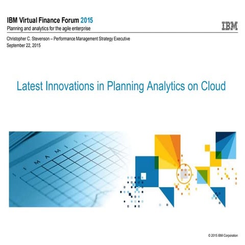 Latest Innovations in Planning Analytics on Cloud_Chris