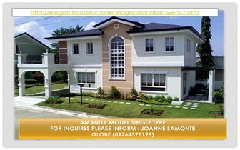 AFFORDABLE HOUSING IN CAVITE RUSH RUSH RUSH FOR SALE | PPT