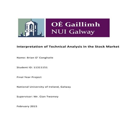 Brian O Conghaile FYP