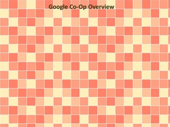Google Co-Op Overview