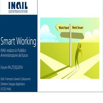 INAIL ForumPA SmartWorking - Final