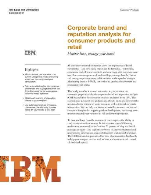 IBM Retail | Corporate Brand and Re...