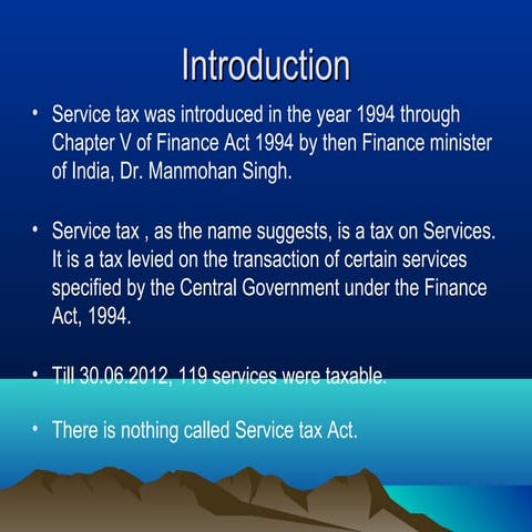 service_tax_presentation