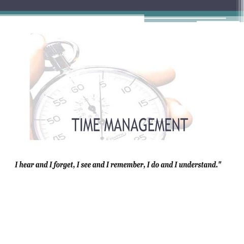 TIME MANAGEMENT