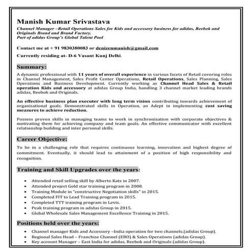 Manish Kumar Srivastava