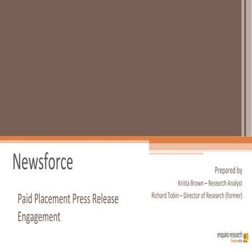 Eye Tracking Study: Newsforce Sponsored Content Units on Major Newspaper Sites