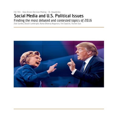 591 Final Report - Team 7 - Political Issues