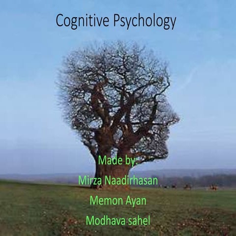 Cognitive processes