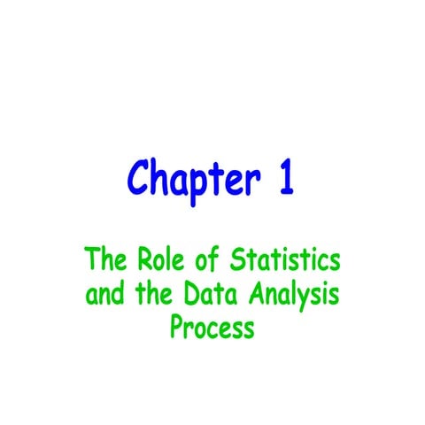 The role of statistics and the data analysis process.ppt