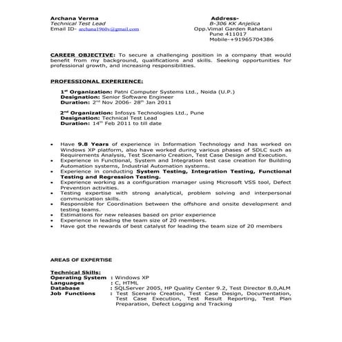 Archana Verma_Resume