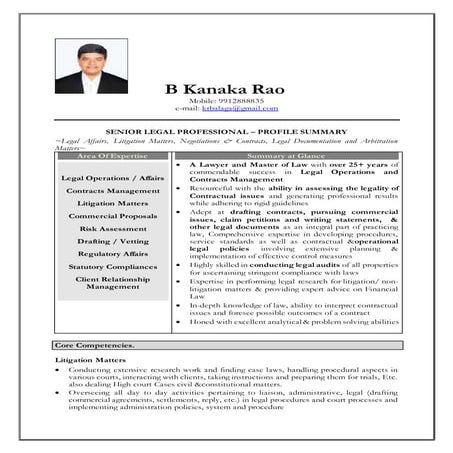 B Kanaka Rao | DOCX