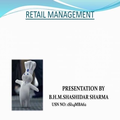 presentation on retail industry