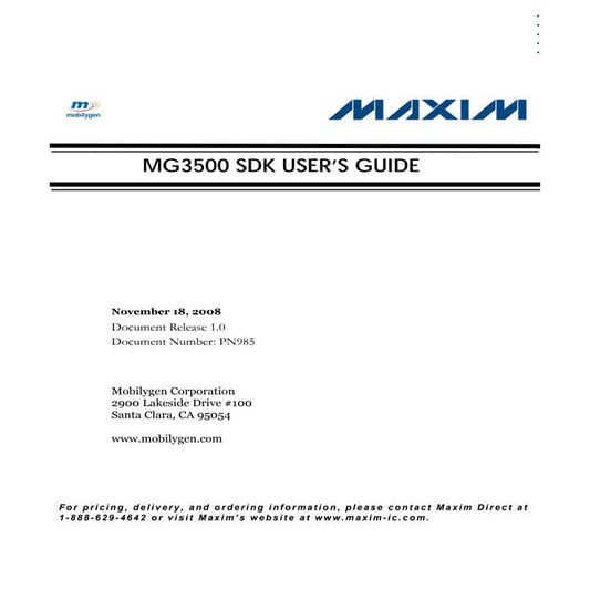 PN985-MG3500-SDK-Guide