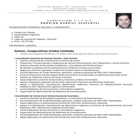 VITAE Rodrigo Schechtel