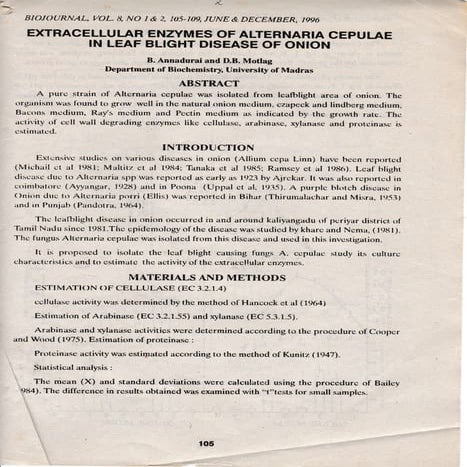 02.Production of Amylase in Aspergillus oryzae | PDF
