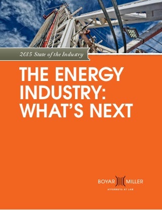 The Energy Industry 2015: What’s Next?