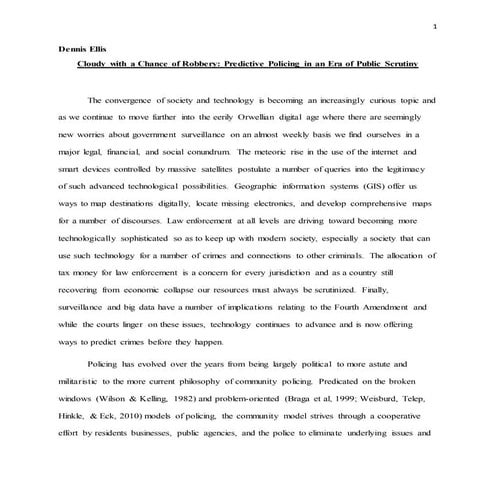 EllisPredictivePolicing